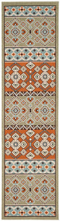 Safavieh Veranda Ver093-0742 Green / Terracotta Rugs.