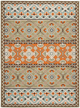 Safavieh Veranda Ver093-0742 Green / Terracotta Rugs.