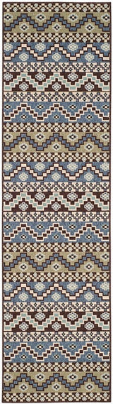 Safavieh Veranda Ver095-0651 Blue / Creme Rugs.