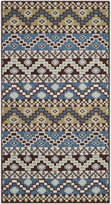 Safavieh Veranda Ver095-0651 Blue / Creme Rugs.