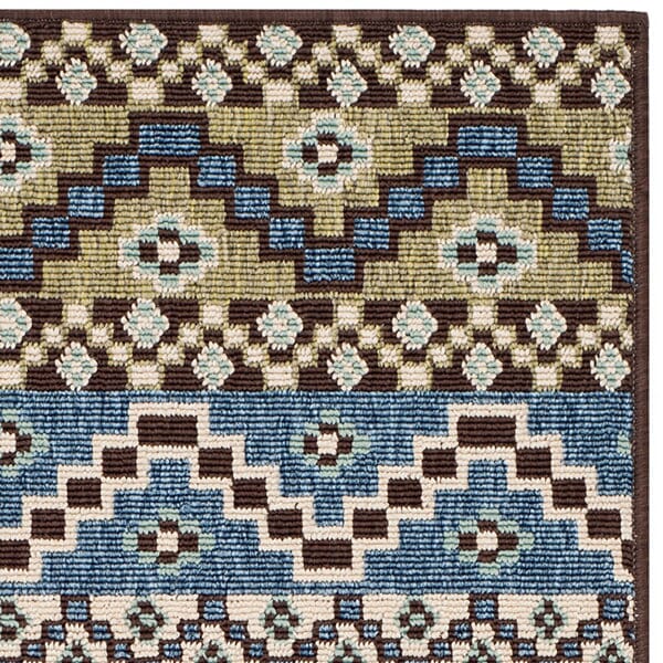 Safavieh Veranda Ver095-0651 Blue / Creme Rugs.