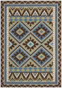 Safavieh Veranda Ver096-0642 Green / Chocolate Rugs.