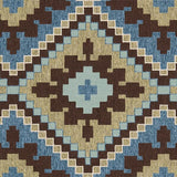 Safavieh Veranda Ver096-0642 Green / Chocolate Rugs.