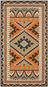 Safavieh Veranda Ver096-0742 Green / Terracotta Rugs.