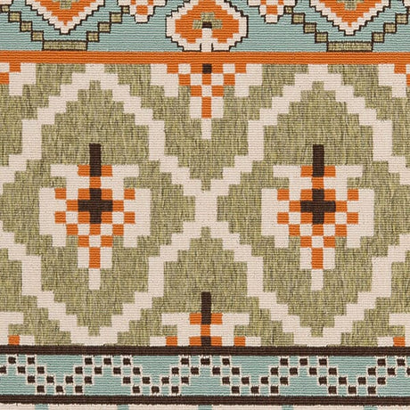 Safavieh Veranda Ver097-0745 Green / Terracotta Rugs.