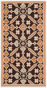 Safavieh Veranda Ver098-0725 Chocolate / Terracotta Rugs.