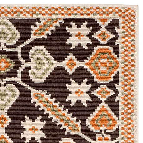 Safavieh Veranda Ver098-0725 Chocolate / Terracotta Rugs.