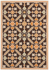 Safavieh Veranda Ver098-0725 Chocolate / Terracotta Rugs.
