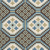 Safavieh Veranda Ver100-0652 Blue / Chocolate Rugs.