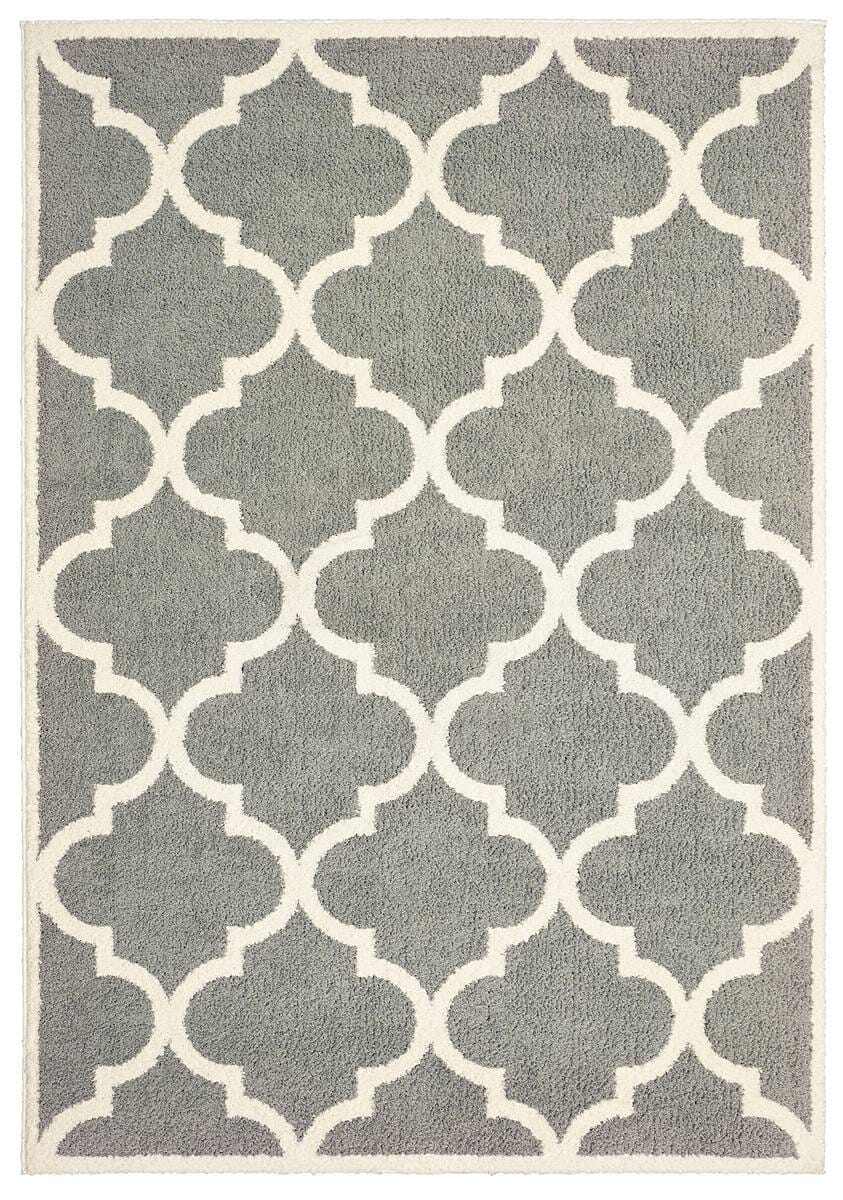 Oriental Weavers Sphinx Verona 529H6 Grey / Ivory Geometric Area Rug