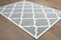 Oriental Weavers Sphinx Verona 529H6 Grey / Ivory Geometric Area Rug