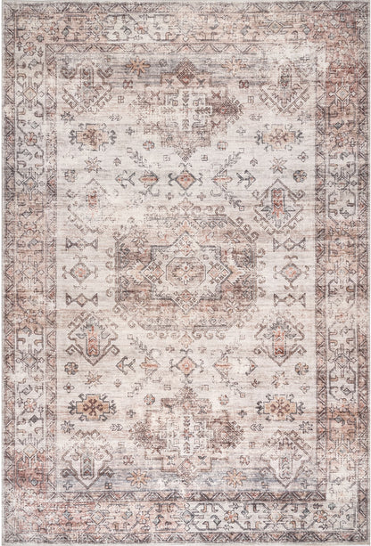 Nuloom Parisa Bordered Npa1988B Peach Area Rug