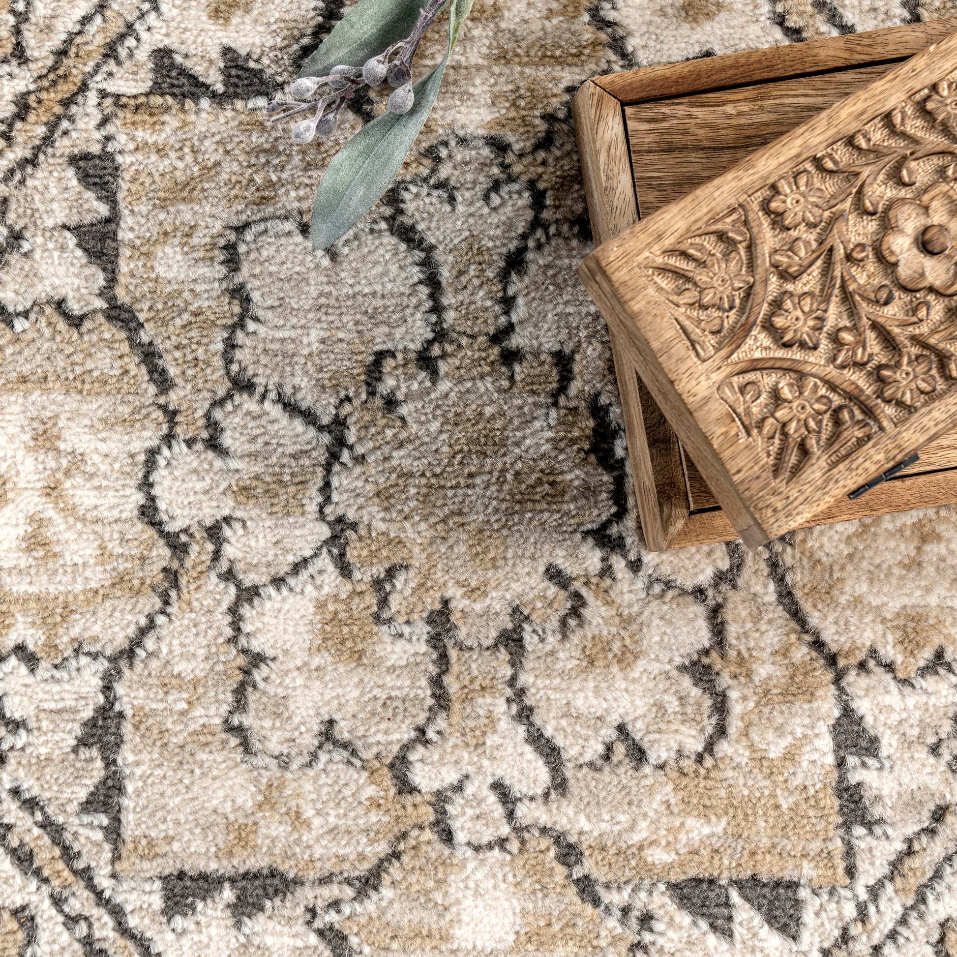 Nuloom Stevie Nst3260A Beige Area Rug