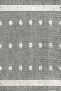 Nuloom Paola Dotted Npa3006A Gray Area Rug