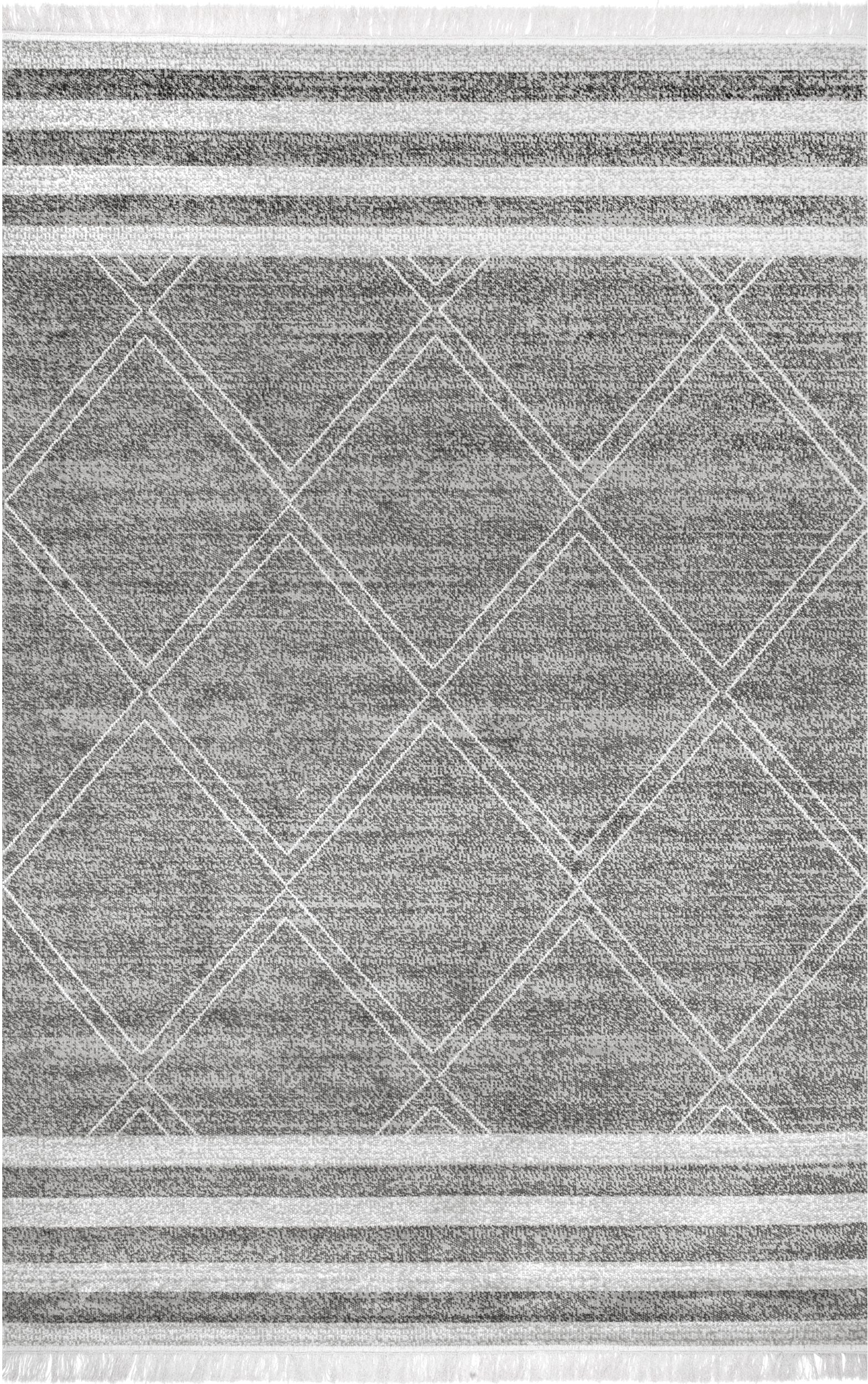 Nuloom Roberge Coastal Nro1487B Gray Area Rug