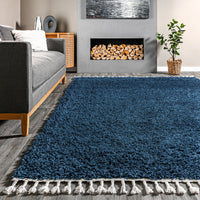 Nuloom Neva Cozy Plush Nne2215B Blue Area Rug