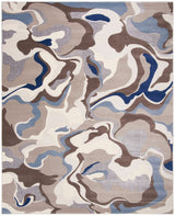 Safavieh Vogue Vge312K Taupe / Blue Rugs.