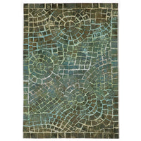 Liora Manne Visions V Arch Tile 3257/03 Lapis Area Rug