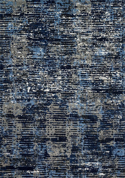 Loloi Viera Vr-09 Dark Blue / Grey Organic / Abstract Area Rug