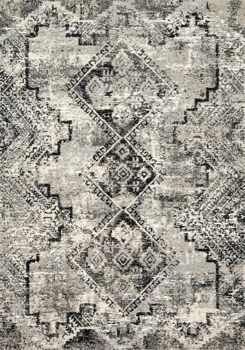 Loloi Viera Vr-10 Grey / Black Vintage / Distressed Area Rug