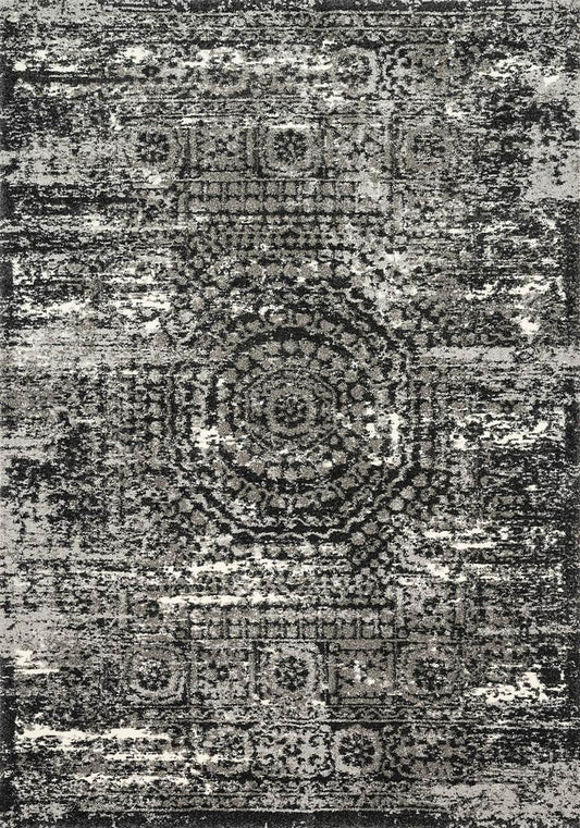 Loloi Viera Vr-11 Graphite / Black Vintage / Distressed Area Rug