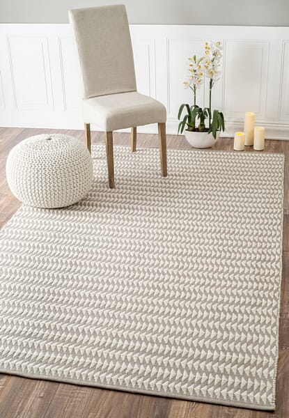 AreaRugs.com Saida Viha Ivory Area Rug