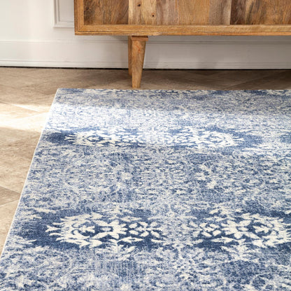 Nuloom Vintage Darya Nvi3090A Blue Area Rug