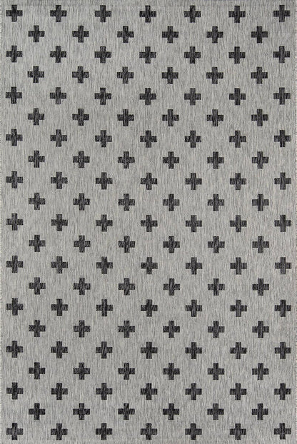 Momeni Novogratz Villa Vi-01 Grey Geometric Area Rug