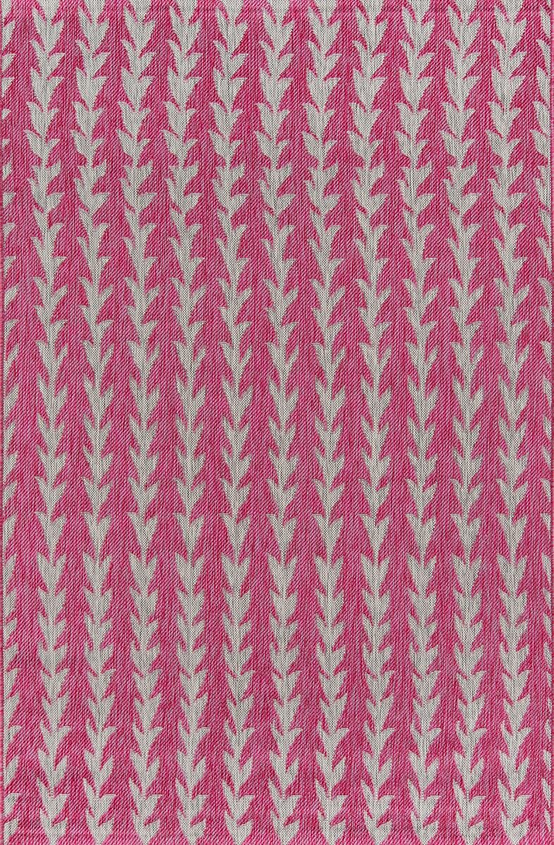 Momeni Novogratz Villa Amalfi Vi-02 Fuschia Striped Area Rug