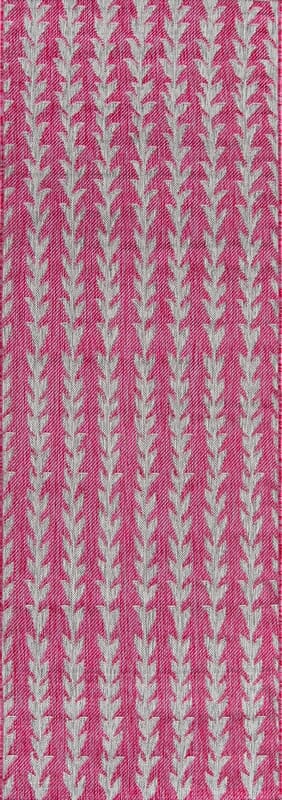 Momeni Novogratz Villa Amalfi Vi-02 Fuschia Striped Area Rug