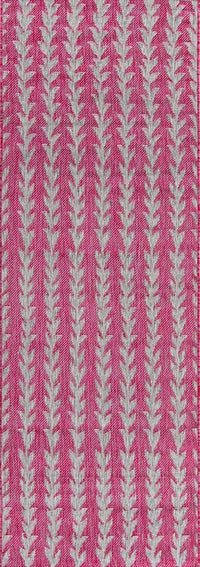 Momeni Novogratz Villa Amalfi Vi-02 Fuschia Striped Area Rug