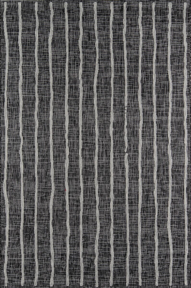 Momeni Novogratz Villa Vi-03 Charcoal Striped Area Rug