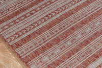 Momeni Novogratz Villa Vi-04 Copper Striped Area Rug