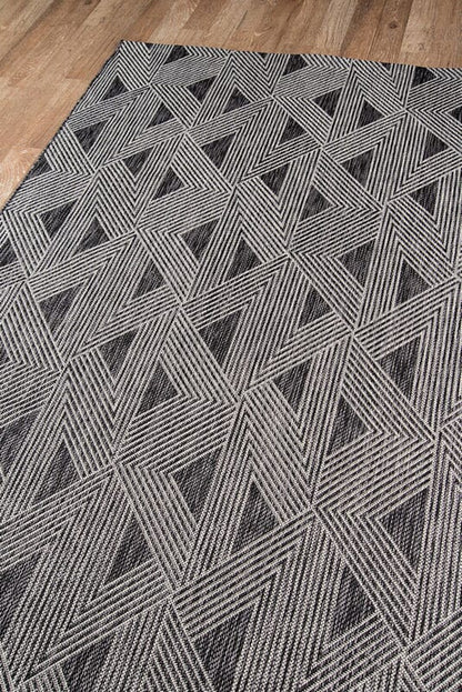 Momeni Novogratz Villa Vi-06 Charcoal Geometric Area Rug