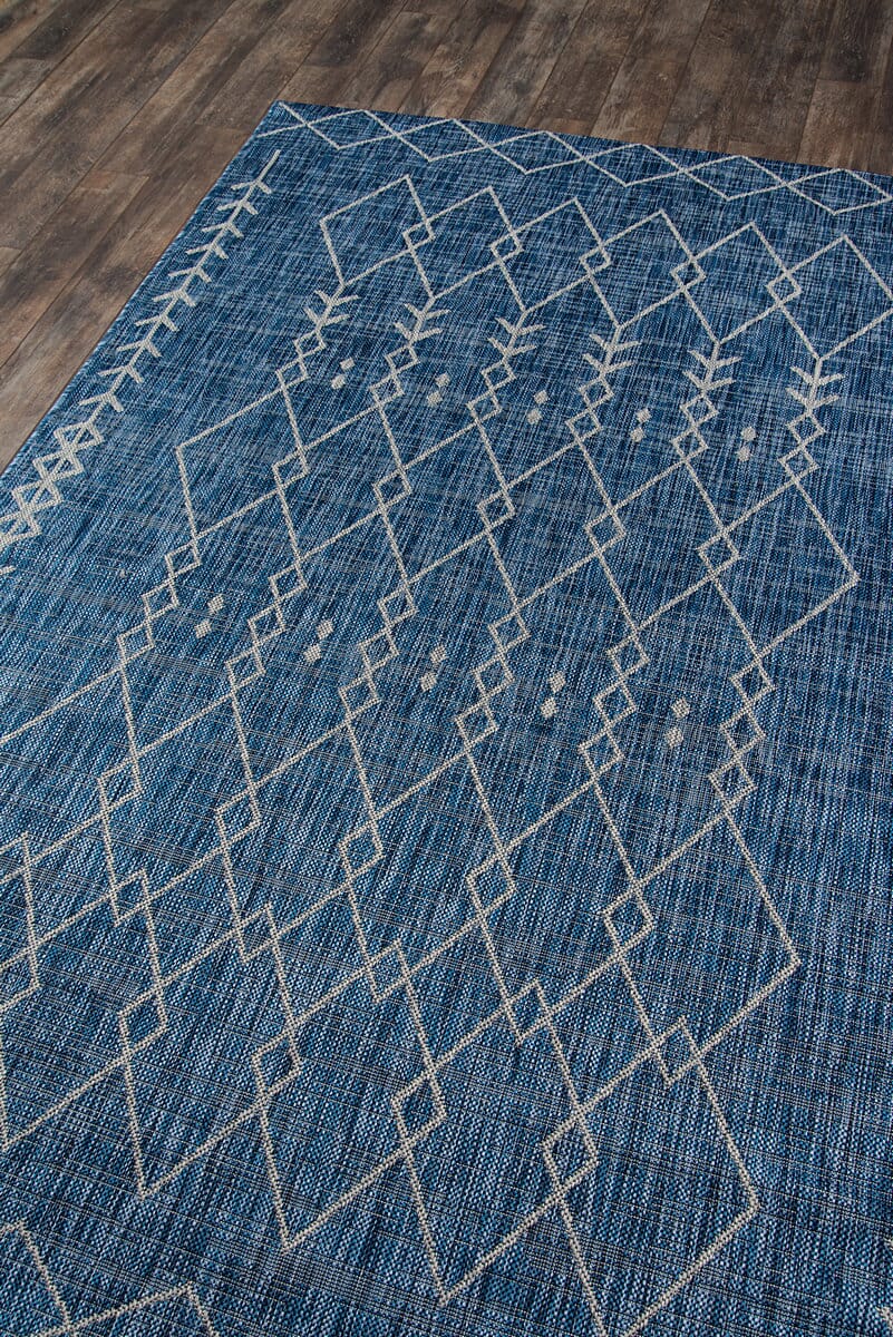 Momeni Novogratz Villa Monaco Vi-08 Blue Moroccan Area Rug