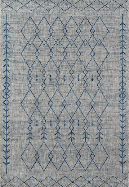 Momeni Novogratz Villa Monaco Vi-08 Grey Moroccan Area Rug