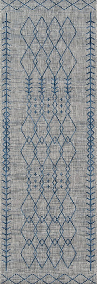 Momeni Novogratz Villa Monaco Vi-08 Grey Moroccan Area Rug