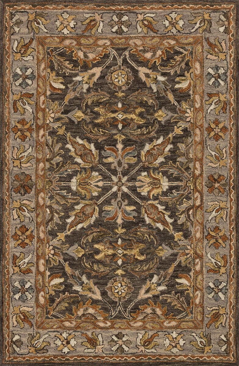 Loloi Victoria Vk-06 Dk Taupe / Grey Area Rug