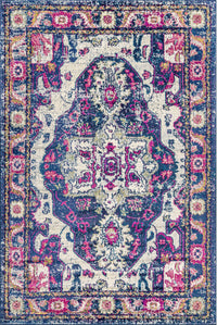 Nuloom Corbett Bohemian Nco2240D Purple Area Rug