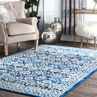 Nuloom Turnbull Ntu3107A Dark Blue Area Rug