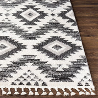 Surya Valencia Vlc-2306 Black, Light Gray, Cream Area Rug