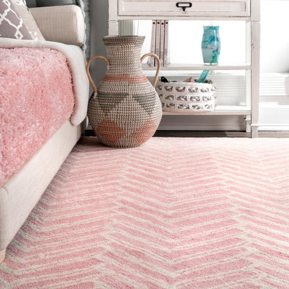 Nuloom Alex Nal2749C Pink Area Rug