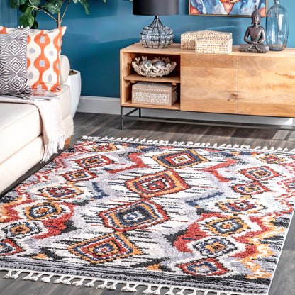 Nuloom Elmas Aztec Helix Nel2174A Multi Area Rug