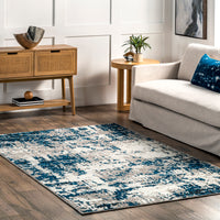 Nuloom Indira Modern Nin1944A Blue Area Rug