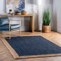 Nuloom Eleonora Nel3515A Blue Area Rug