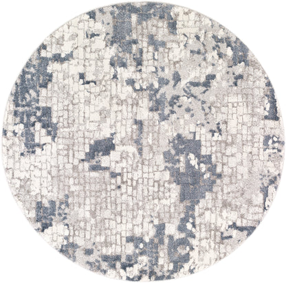 Surya Venice Vne-2300 Denim, Pale Blue, Light Gray, Medium Gray Area Rug