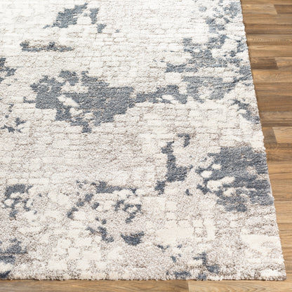 Surya Venice Vne-2300 Denim, Pale Blue, Light Gray, Medium Gray Area Rug