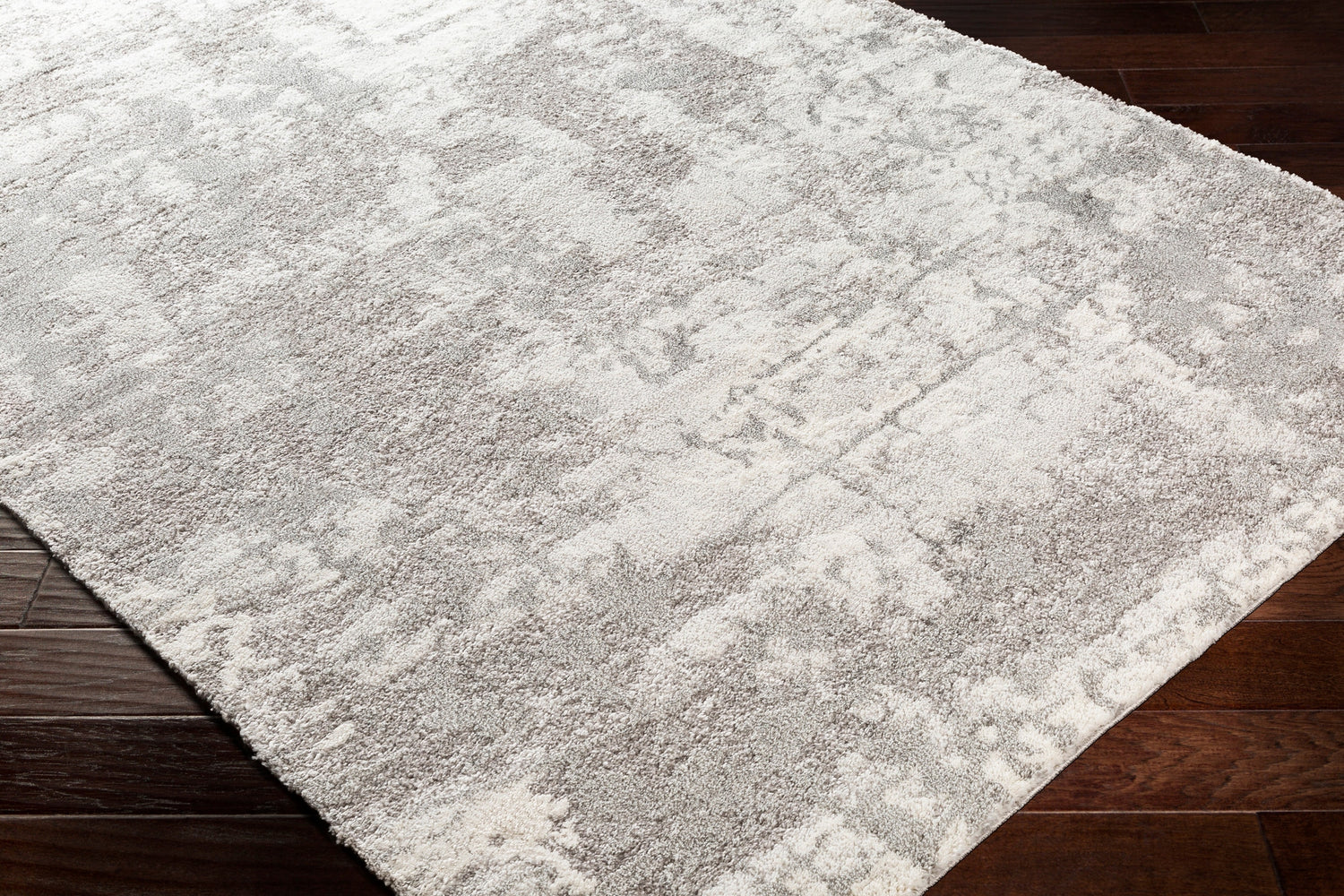 Surya Venice Vne-2305 Medium Gray, Light Gray, Ivory, Charcoal Rugs.