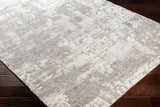 Surya Venice Vne-2305 Medium Gray, Light Gray, Ivory, Charcoal Rugs.