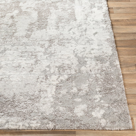 Surya Venice Vne-2305 Medium Gray, Light Gray, Ivory, Charcoal Rugs.